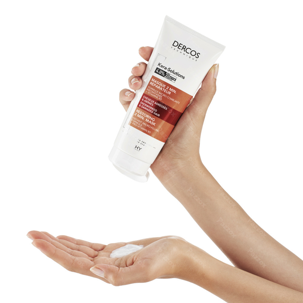 Vichy Dercos Kera-Solutions Herstellend Masker Beschadigd Haar 200ml