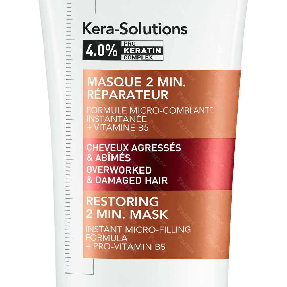 Vichy Dercos Kera-Solutions Herstellend Masker Beschadigd Haar 200ml