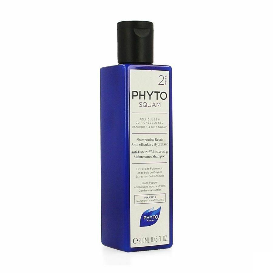 PhytoSquame Anti Roos Shampoo Droge Hoofdhuid 250ml