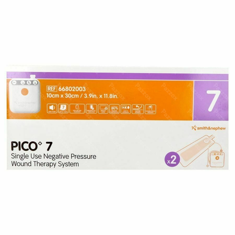 Pico 7 Verband 10cm X 30cm 2 66802003
