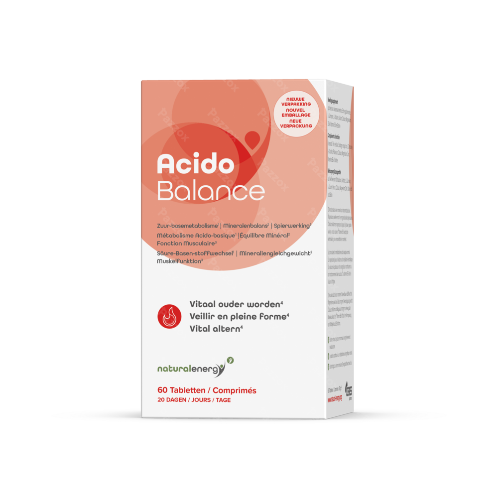 Natural Energy Acido Balance Tabl 60