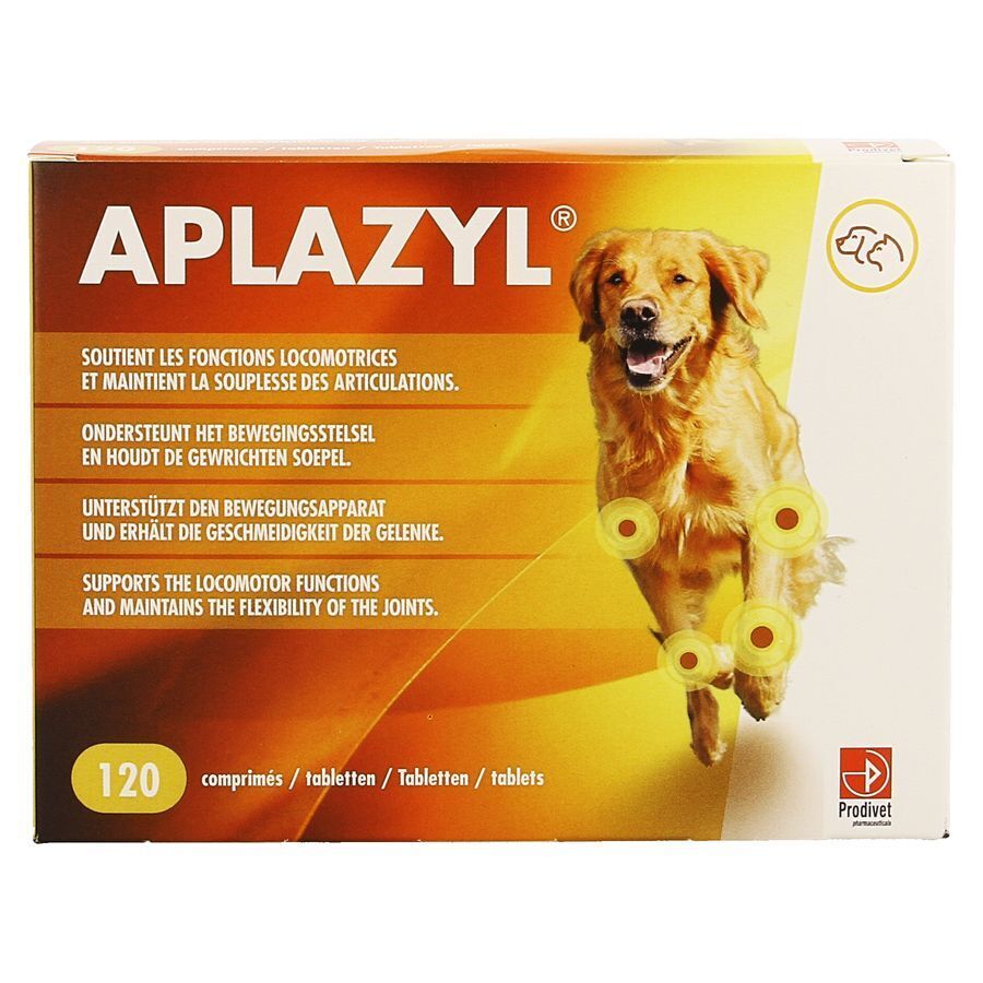 Aplazyl Hond Kat Voedingssupplement Comp 120 afbeelding 1