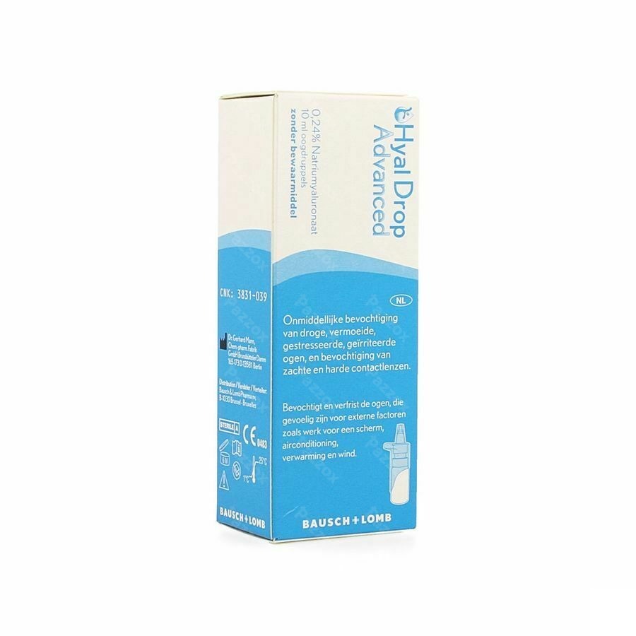 Hyaldrop Advanced Fl 10ml