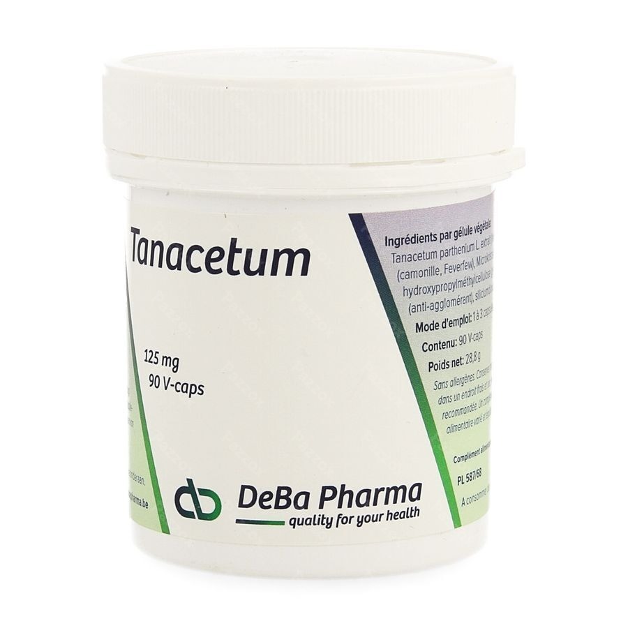 Tanacetum 125mg V-caps 90 Deba