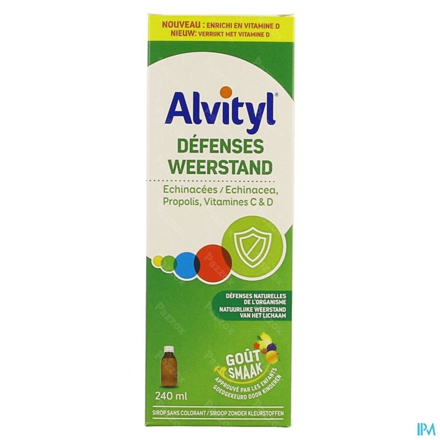 Alvityl Weerstand Siroop 240ml 