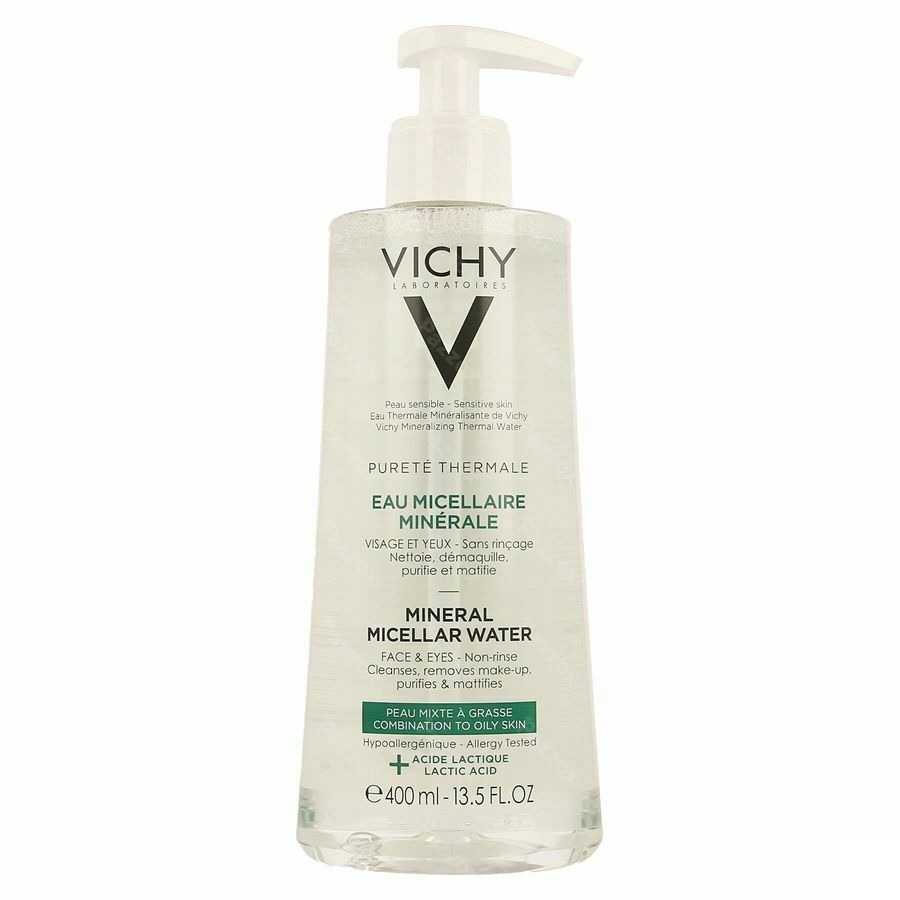 Vichy Pt Micellair Water Vette Gemengde Huid 400ml