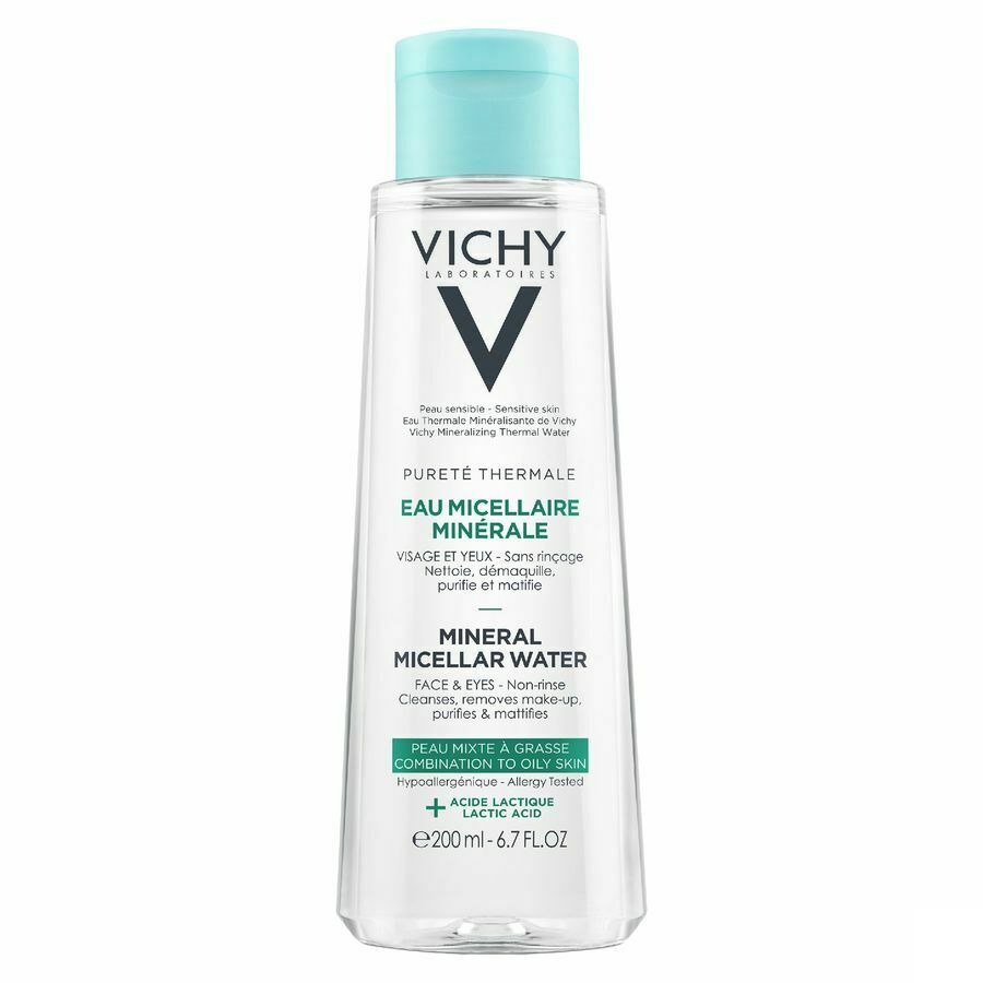 Vichy Pt Micellair Water Vette Gemengde Huid 200ml