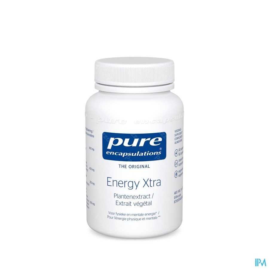 Pure Encapsulations Energy Xtra Caps 60