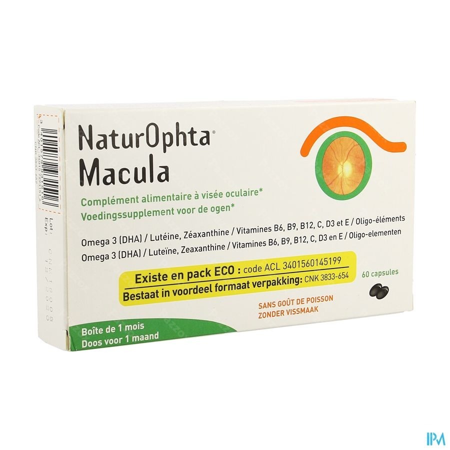 Naturophta Macula Nf Caps 60