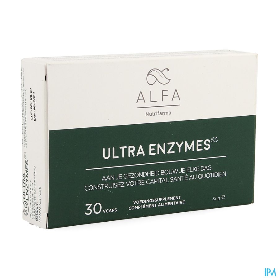 Alfa Ultra Enzymes Vcaps 30