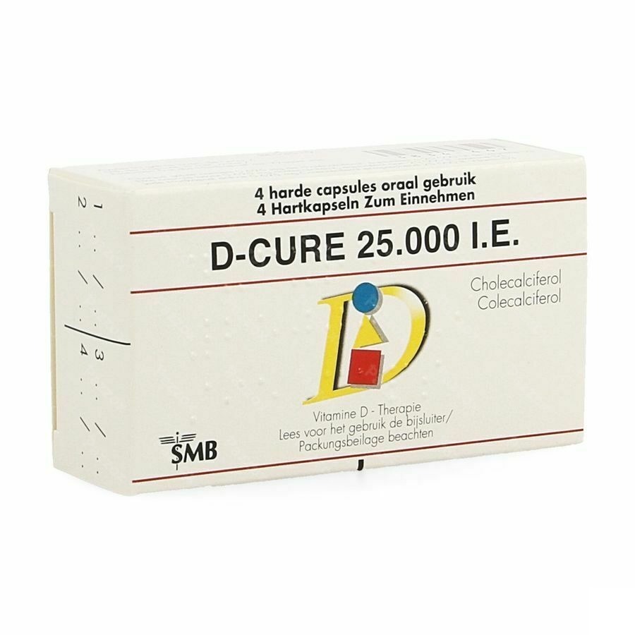 D-Cure 25000ie 4 Capsules