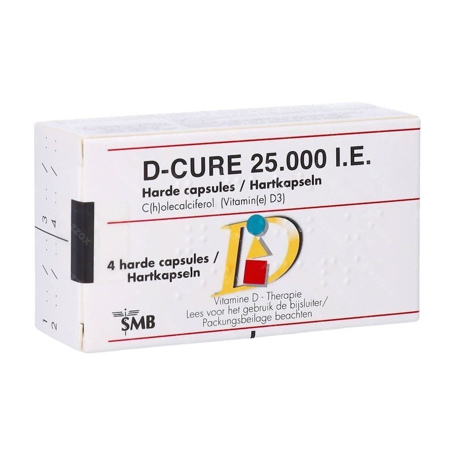 D-Cure 25000ie 4 Capsules