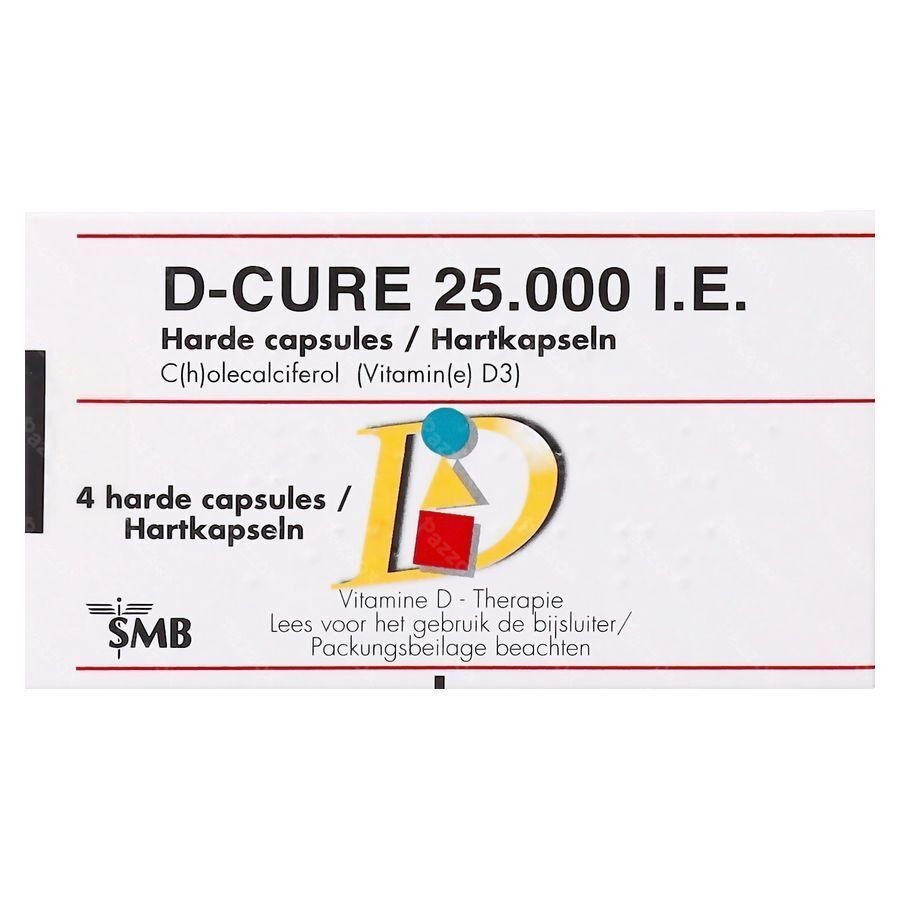 D-Cure 25000ie 4 Capsules