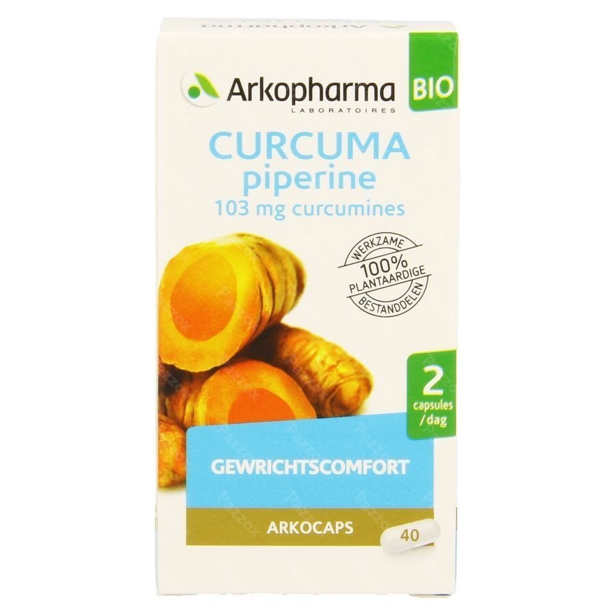 Arkocaps Curcuma Piperine Bio 40 Capsules 