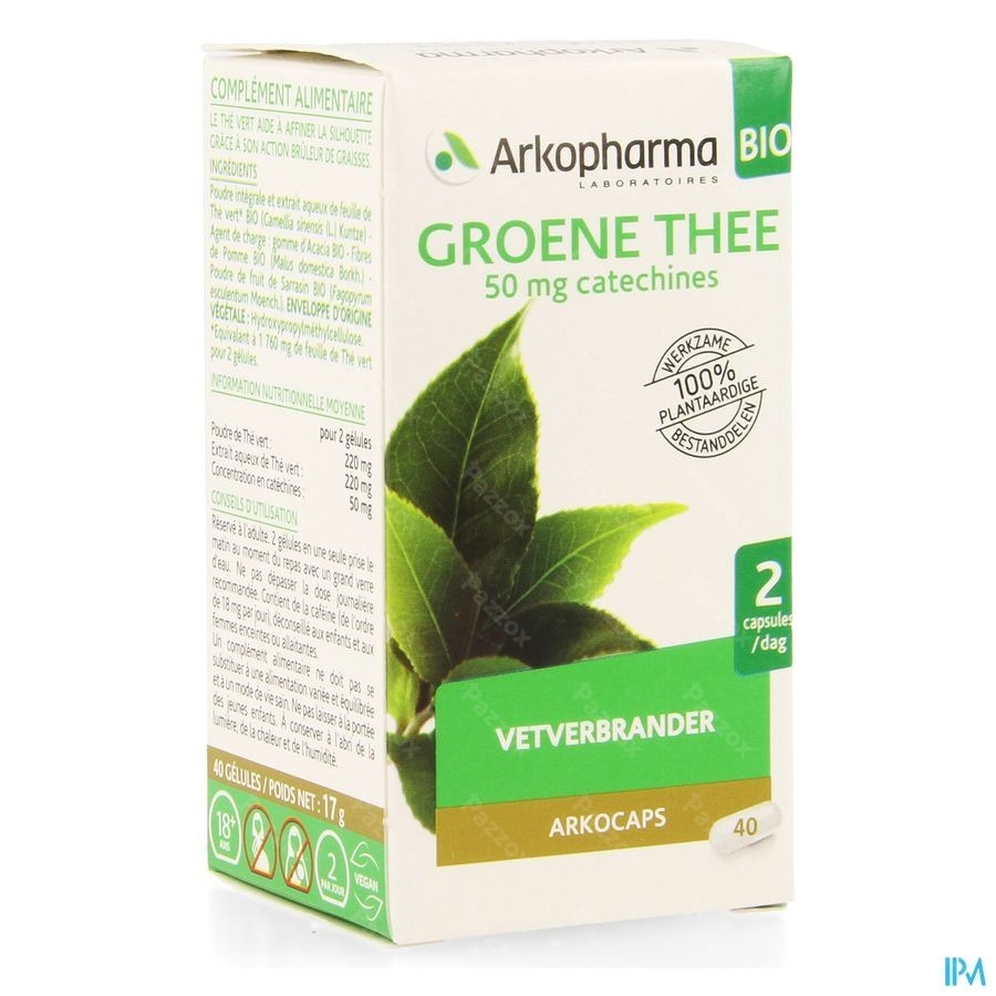 Arkocaps Groene Thee Bio Caps 40