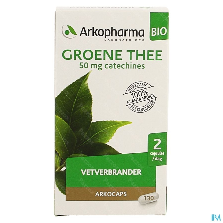 Arkocaps Groene Thee Bio Caps 130