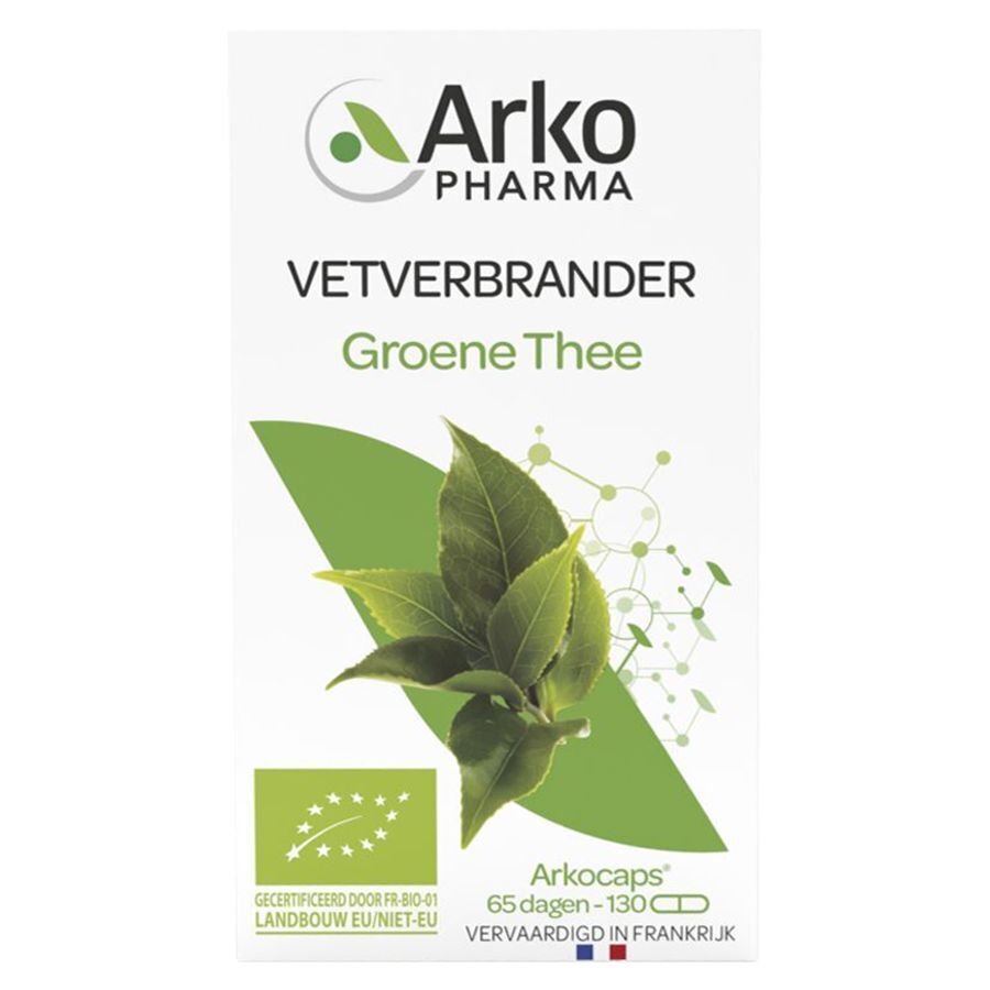 Arkocaps Groene Thee Vetverbrander 130 Capsules afbeelding