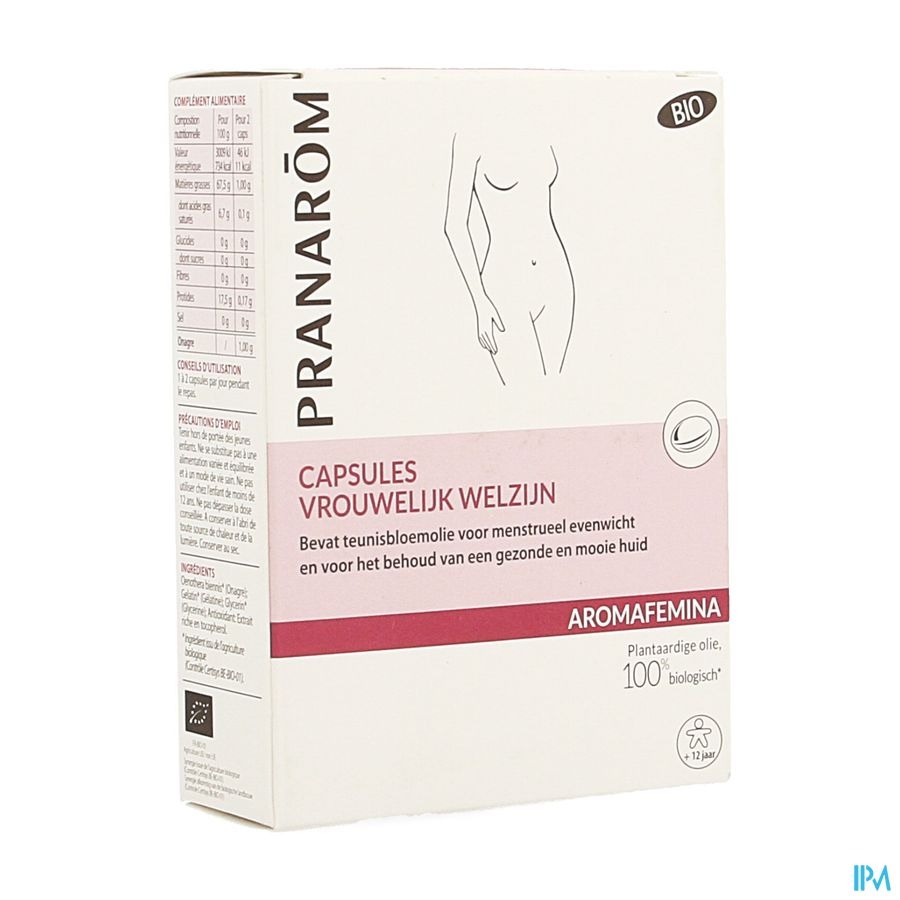 Pranarôm Vrouwelijk Welzijn 30 Capsules