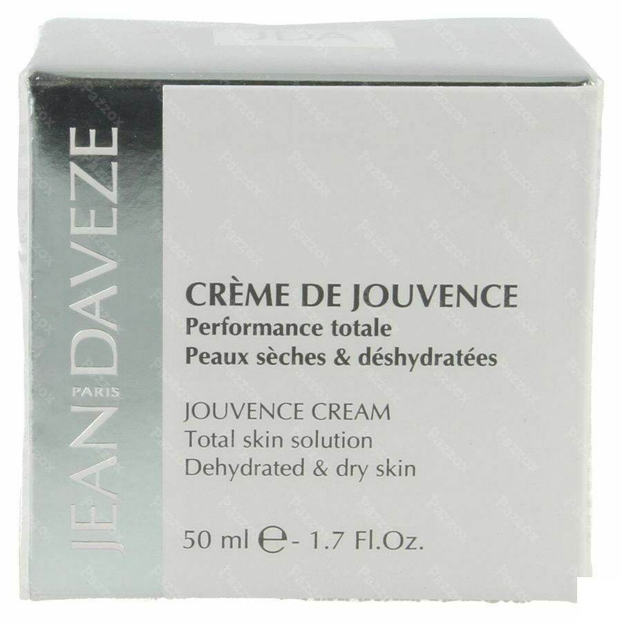 Jean D'aveze Creme Jouvence Droge Huid 50ml