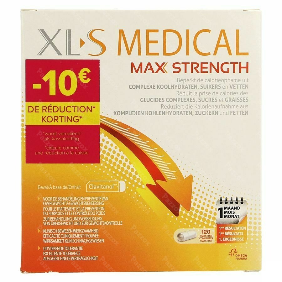 Xls Med. Max Strength Comp 120 Promo -10€