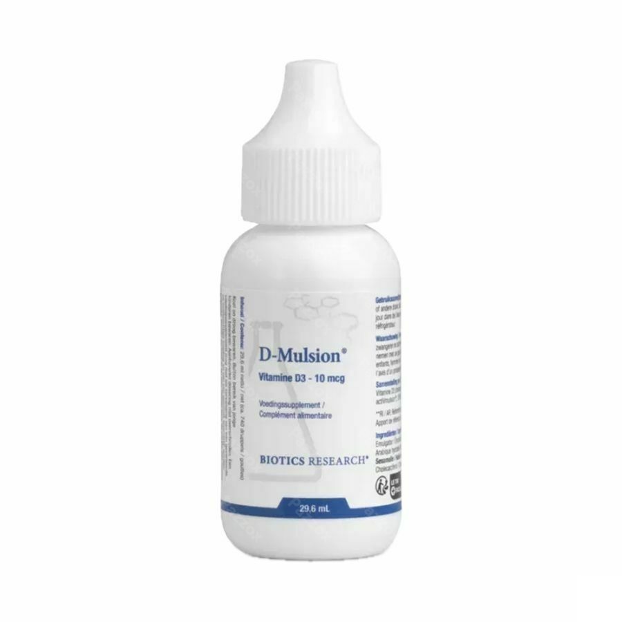 Biotics Research D-Mulsion Druppels 29.6ml