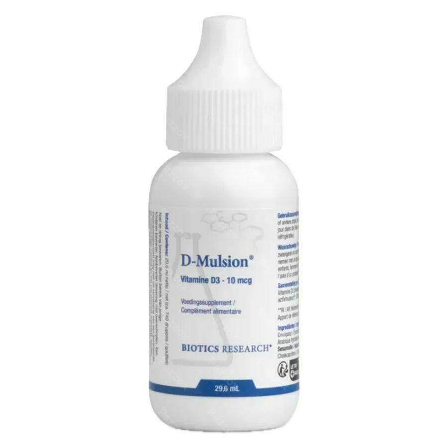 Biotics Research D-Mulsion Druppels 29.6ml