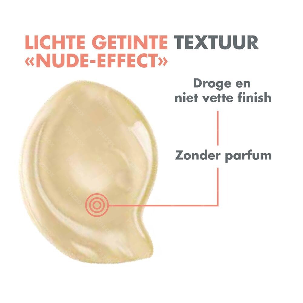 Avène Getinte Zonnecrème SPF50+ 50ml