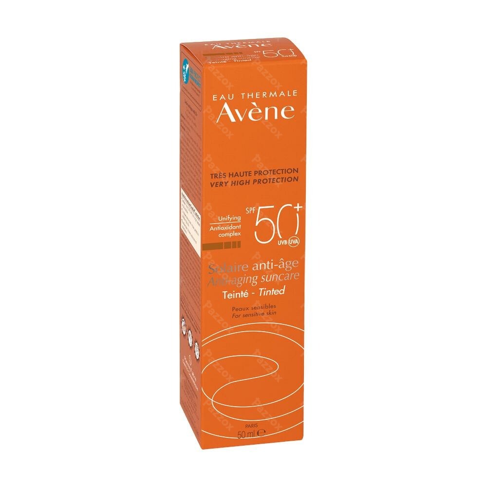 Avène Getinte Zonnecrème SPF50+ 50ml