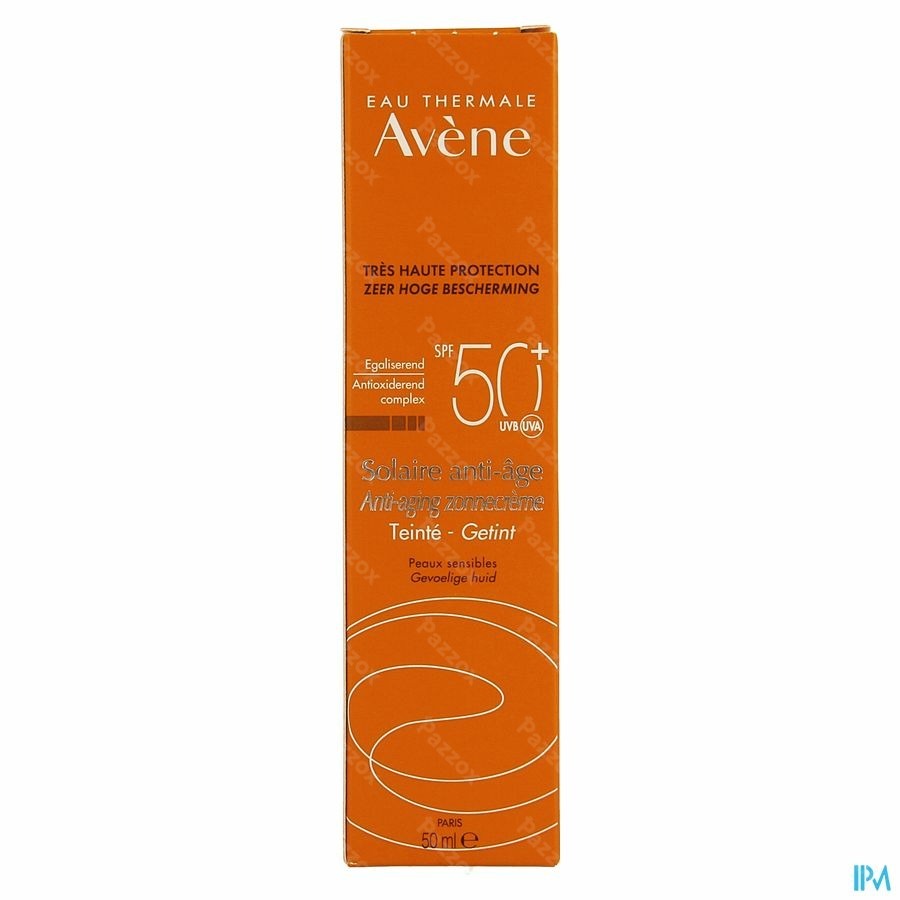 Avène Getinte Zonnecrème SPF50+ 50ml