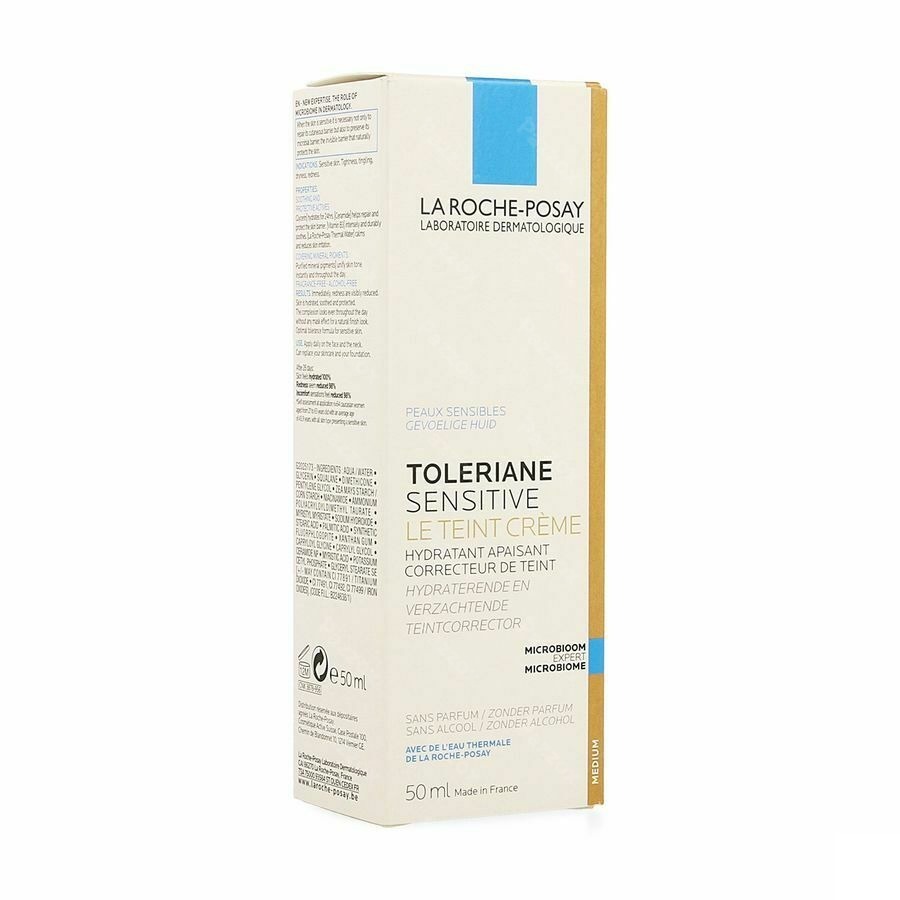 La Roche-posay Toleriane Sensitive Getinte Crème Medium 40ml
