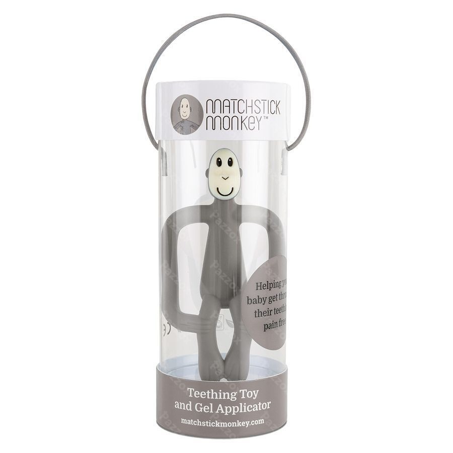 Matchstick Monkey Bijtring Grijs