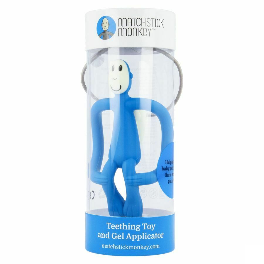 Matchstick Monkey Bijtring Donkerblauw afbeelding 1