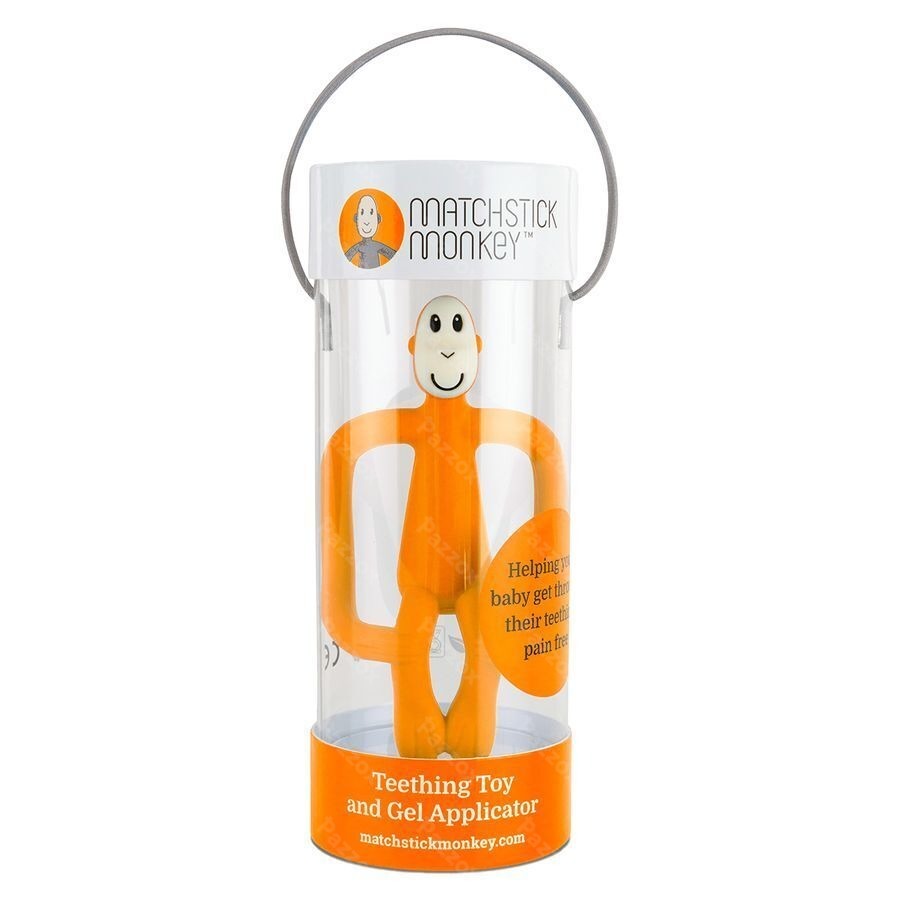 Matchstick Monkey Bijtring Oranje