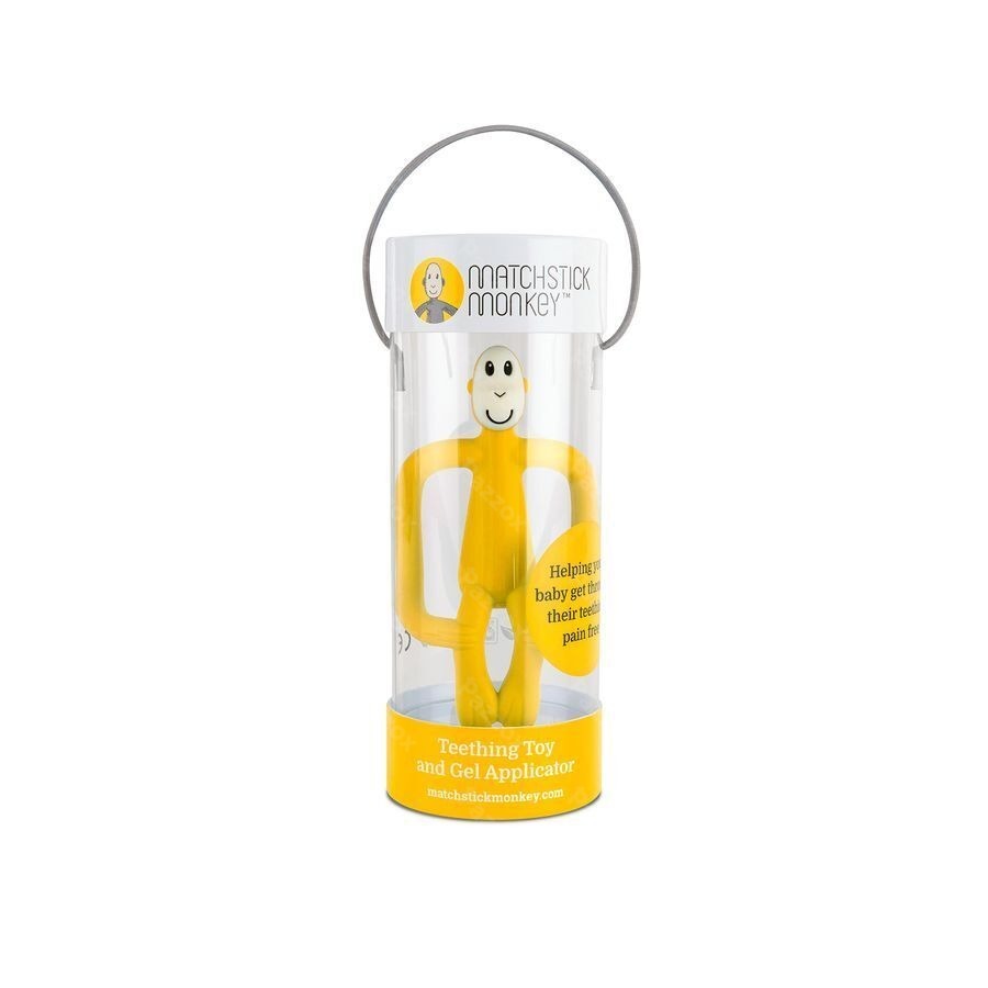 Matchstick Monkey Bijtring Geel