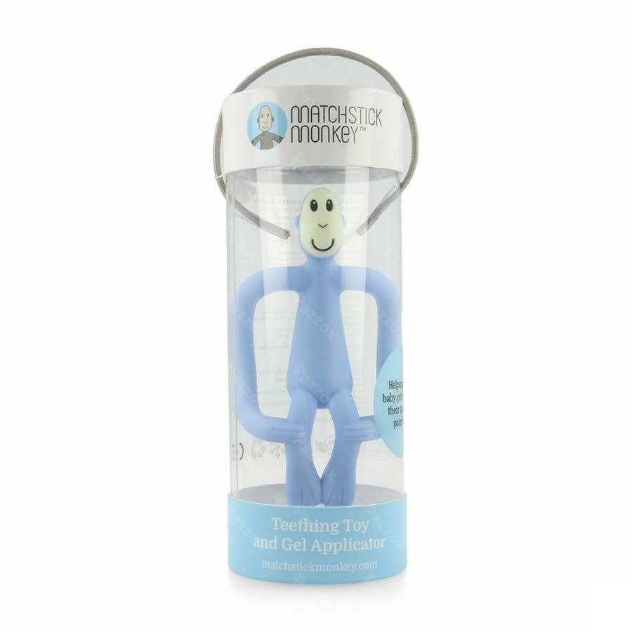 Matchstick Monkey Bijtring Lichtblauw