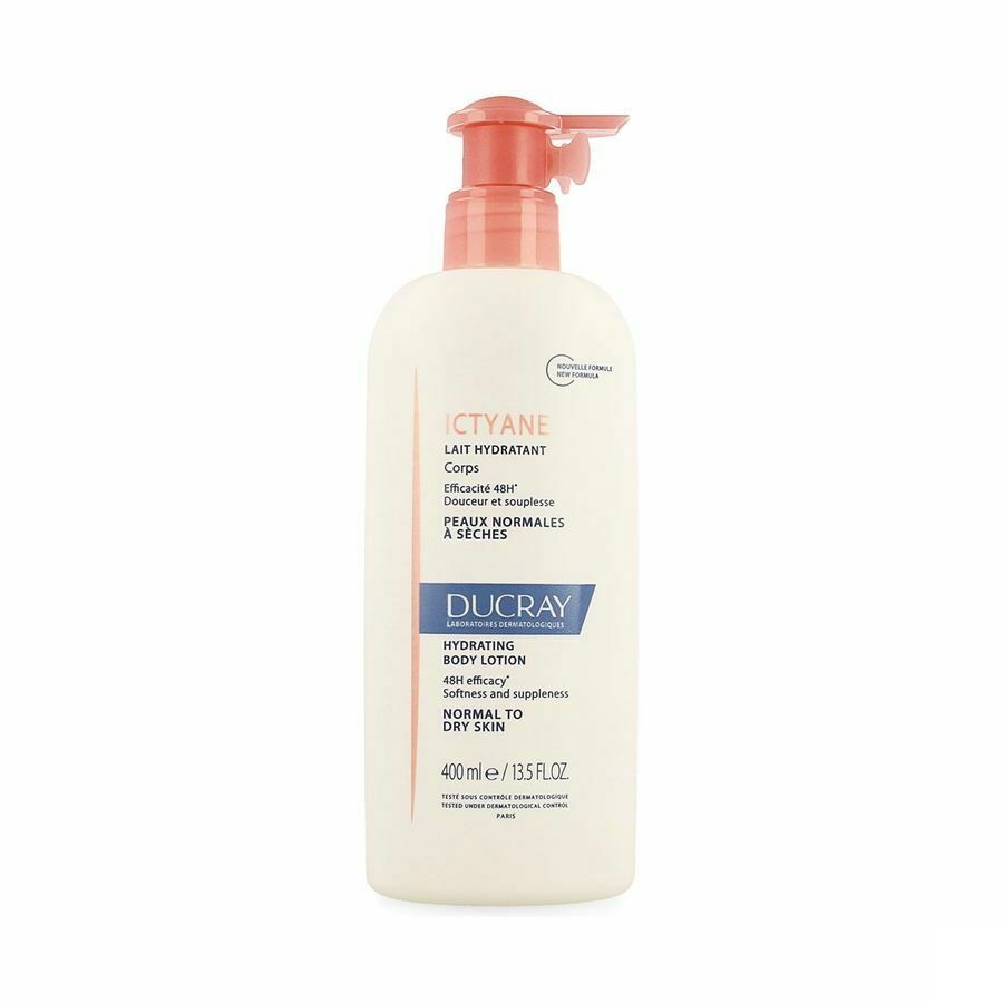Ducray Ictyane Melk Hydra Lichaam Fl.pompe 400ml