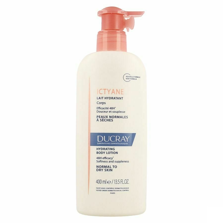 Ducray Ictyane Melk Hydra Lichaam Fl.pompe 400ml