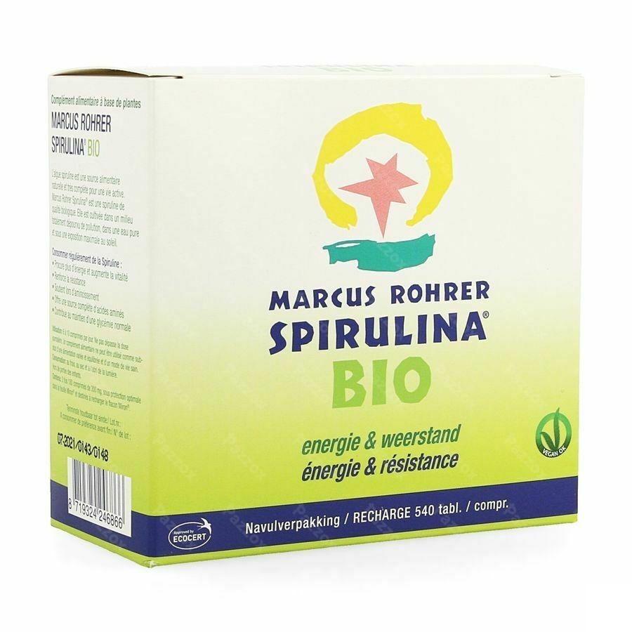 Marcus Rohrer Spirulina Comp 3x180 Bio