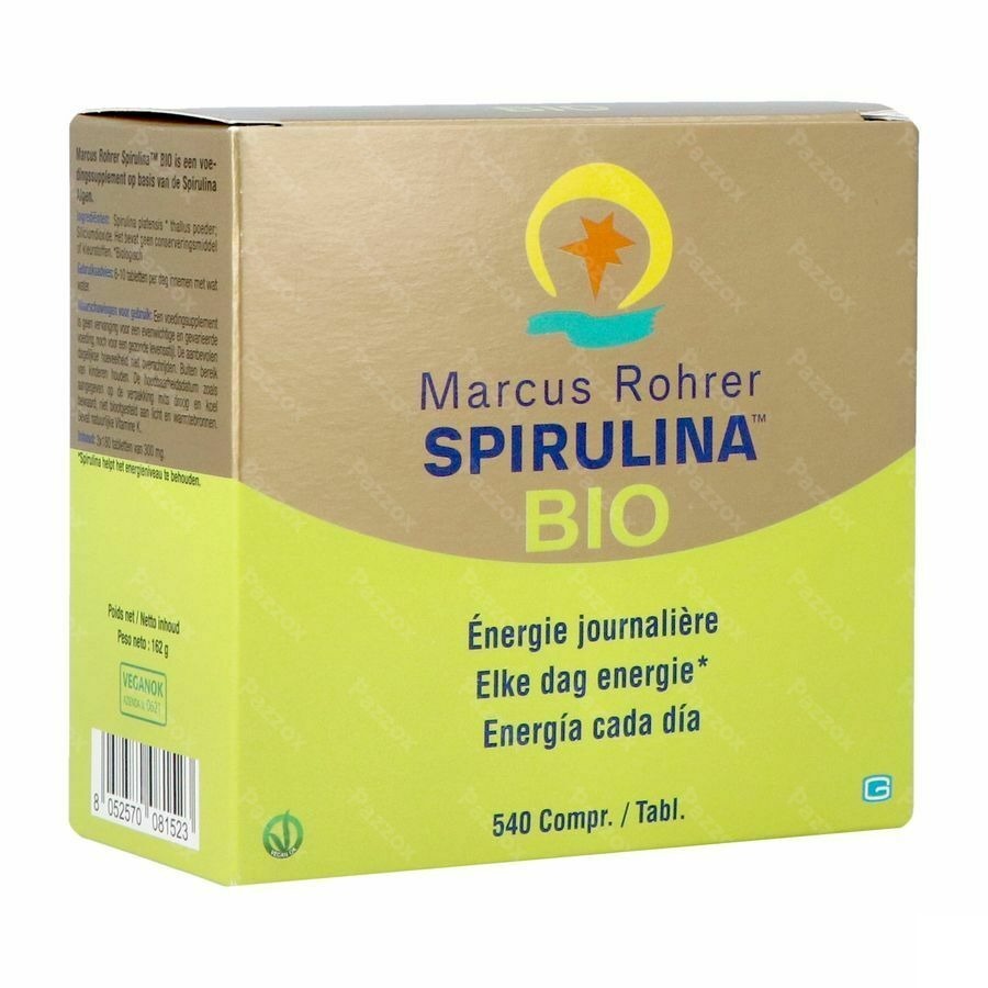 Marcus Rohrer Spirulina Comp 3x180 Bio