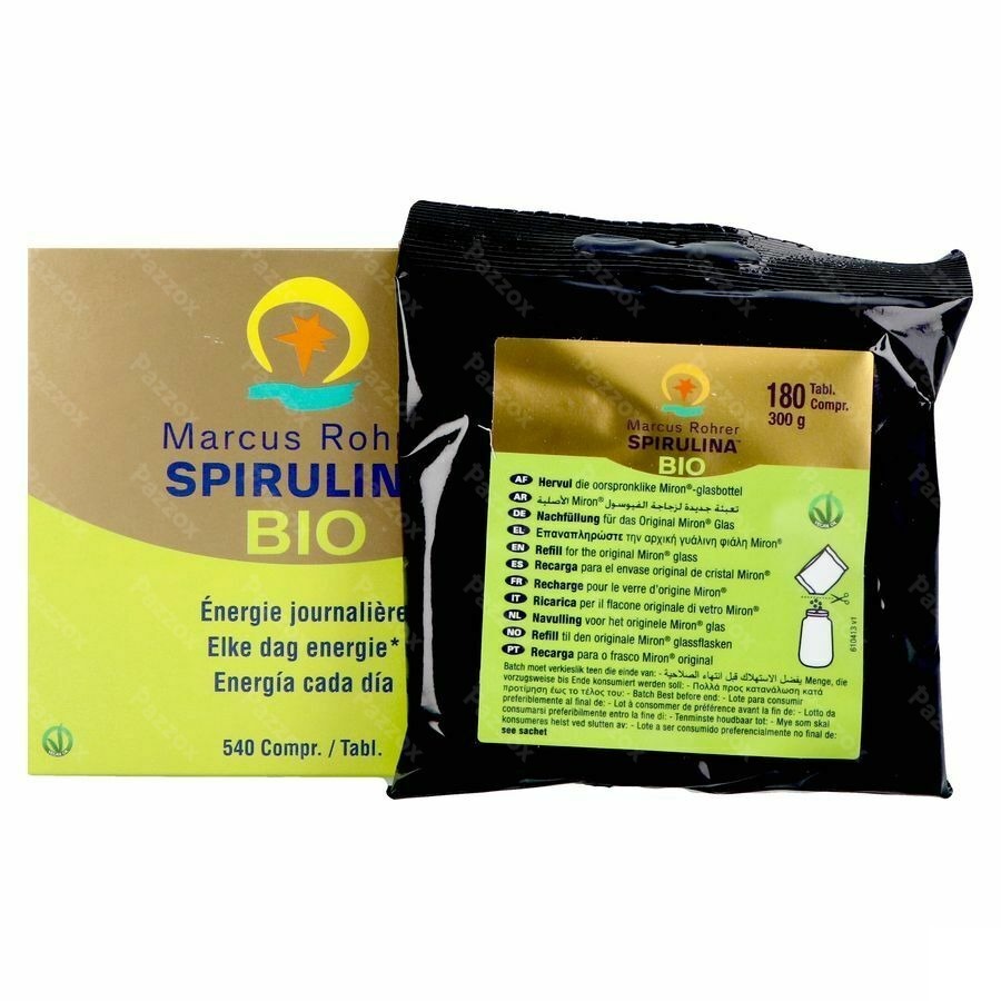 Marcus Rohrer Spirulina Comp 3x180 Bio