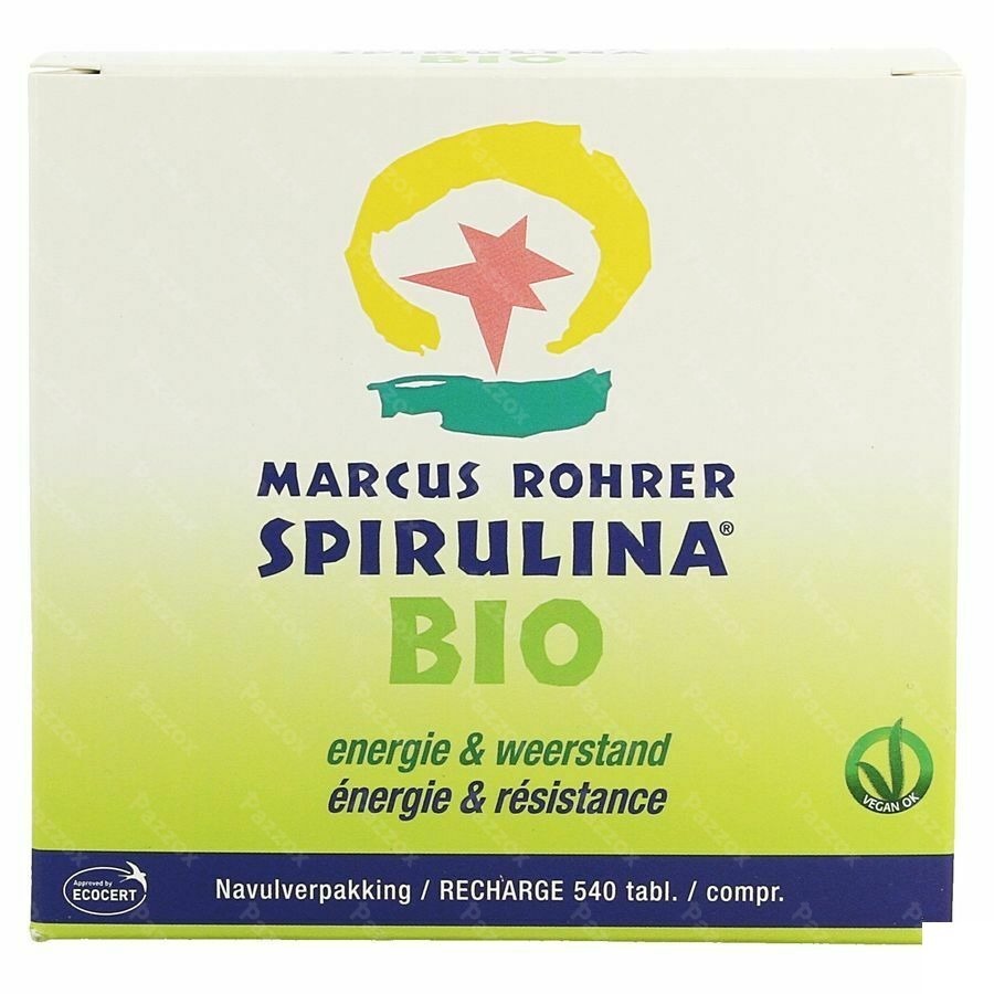 Marcus Rohrer Spirulina Comp 3x180 Bio