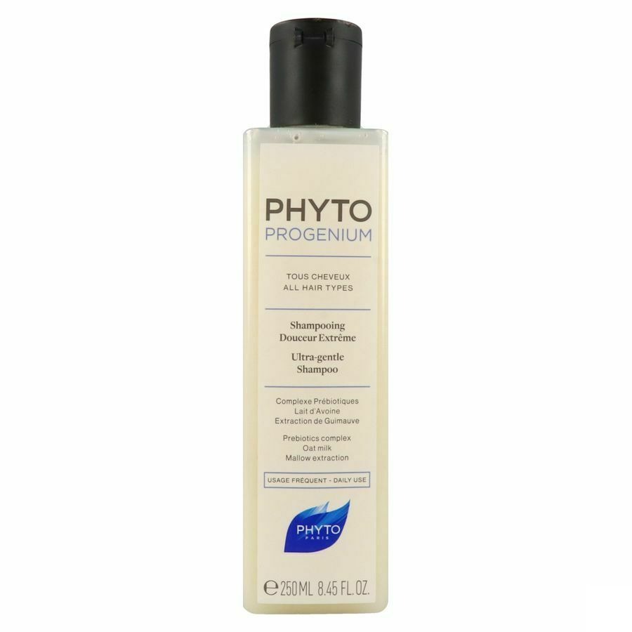Phyto Progenium Ultra Zachte Shampoo Prebiotica Complex Alle Haartypes Dagelijks Gebruik 250ml