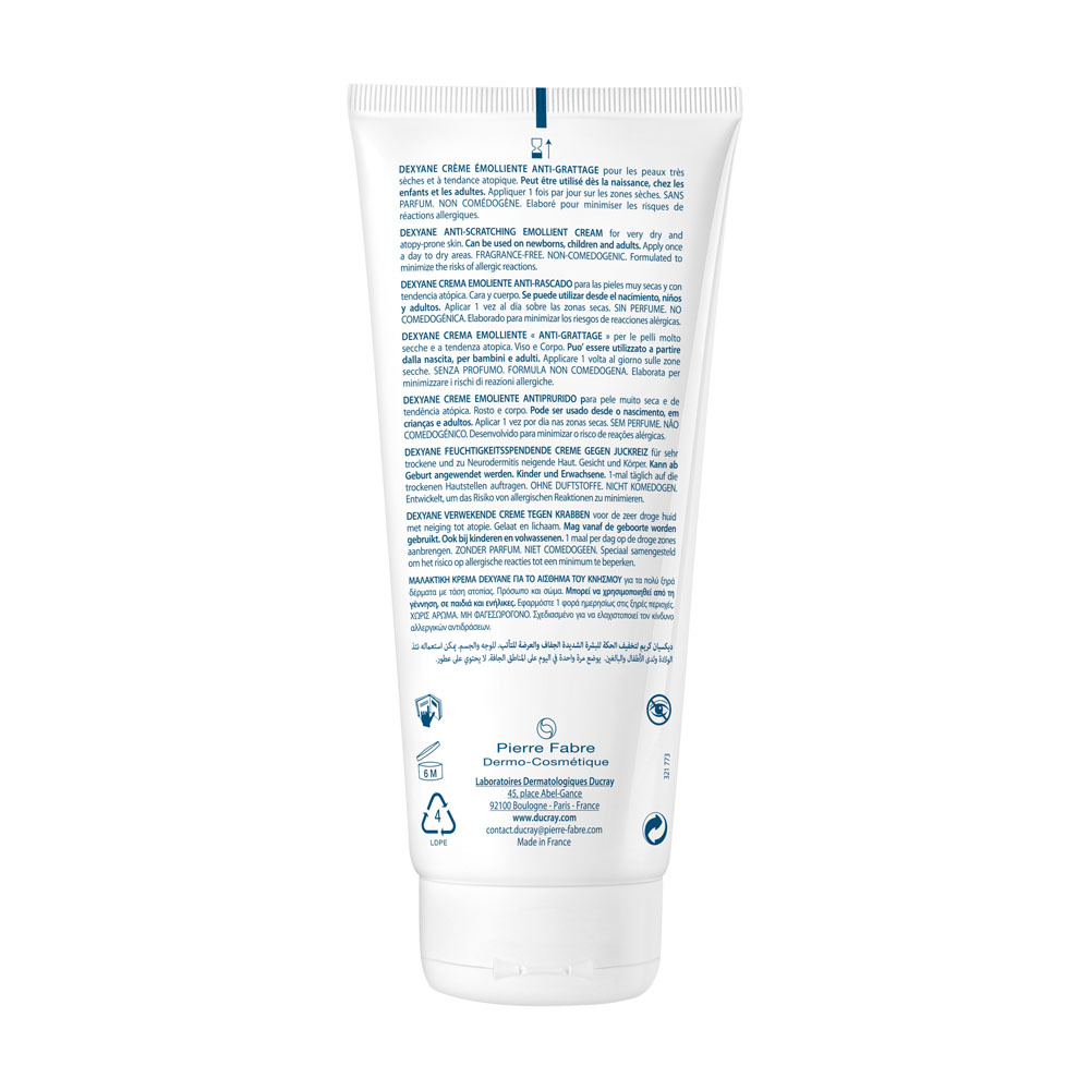 Ducray Dexyane Jeukstillende Crème 200ml Nf
