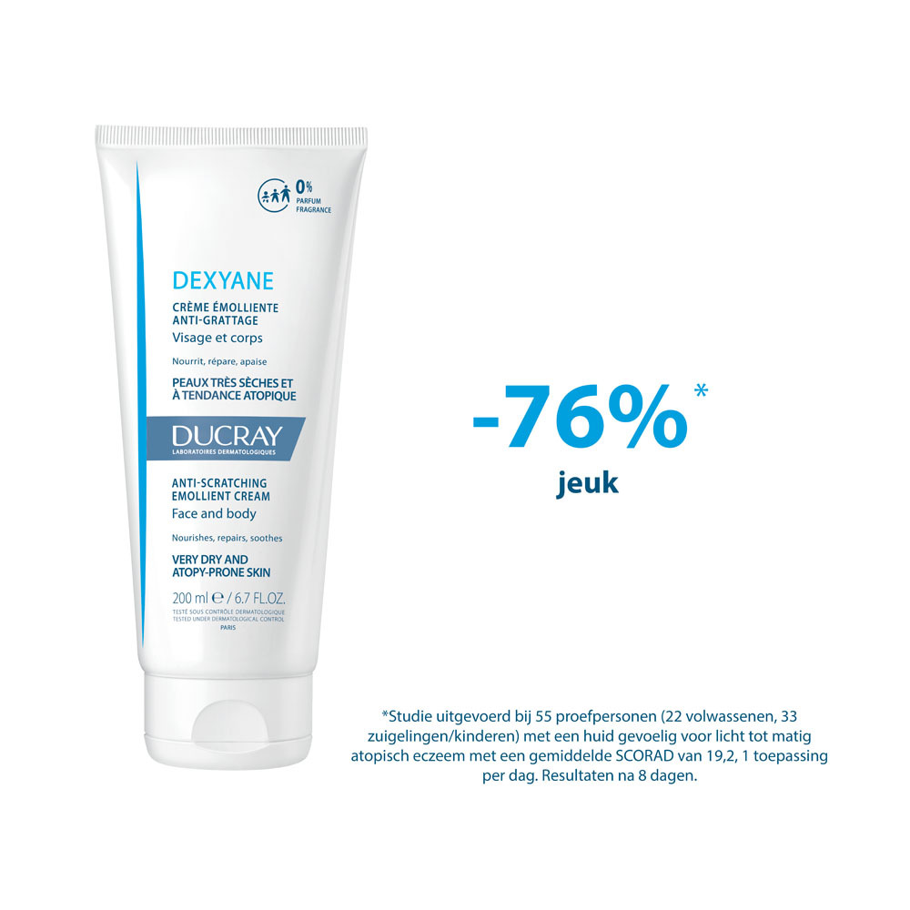 Ducray Dexyane Jeukstillende Crème 200ml Nf