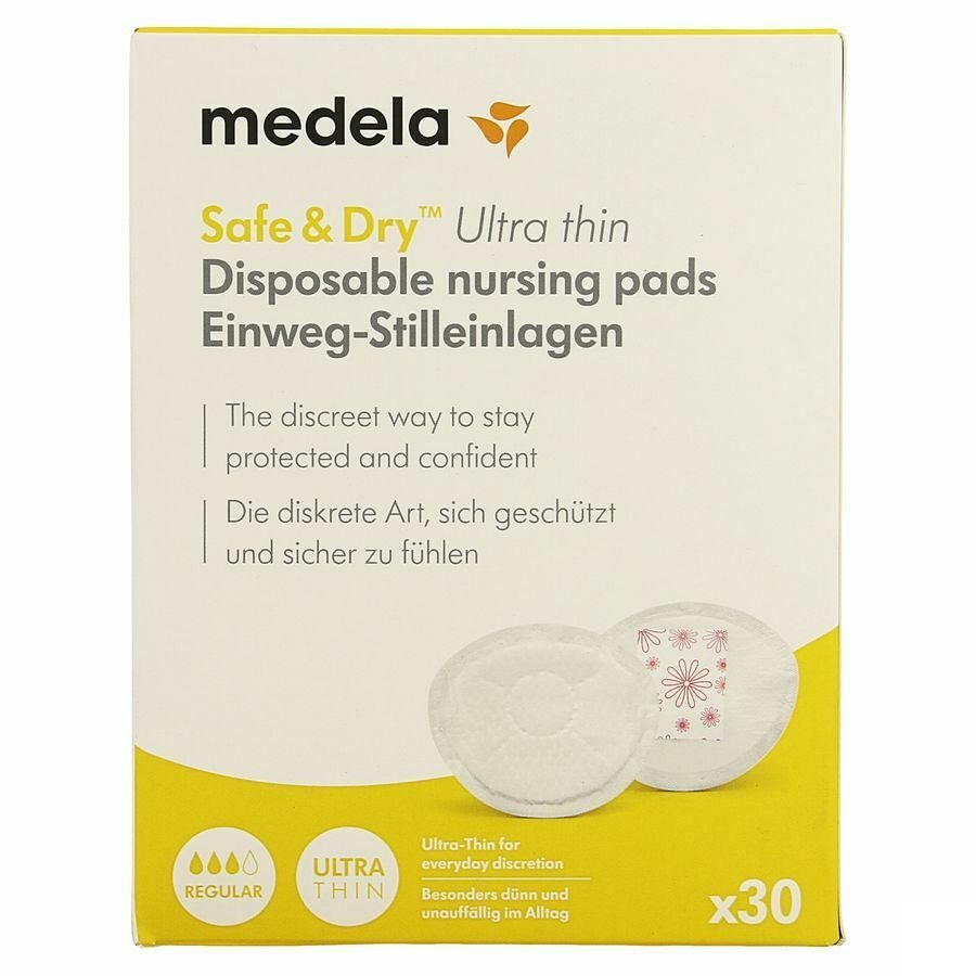 Medela Ultra Thin Disposable Zoogkompressen 30