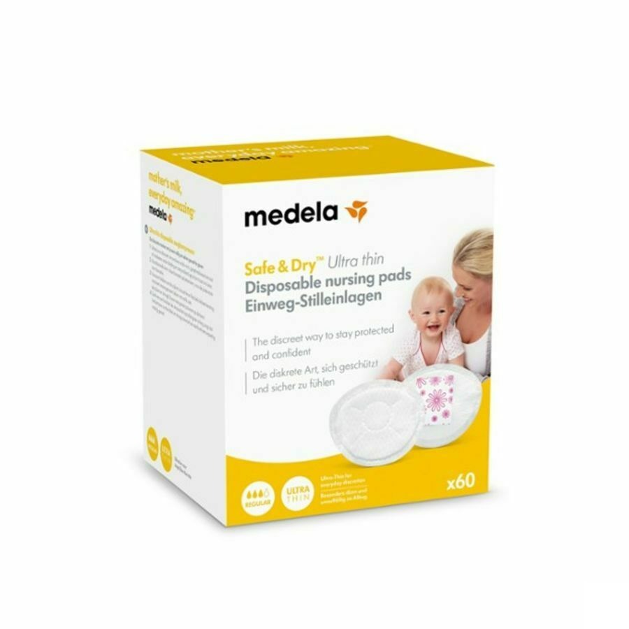 Medela Ultra Thin Disposable Zoogkompressen 60