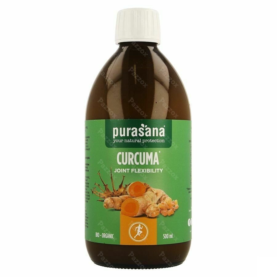 Purasana Vegan Curcuma Forte Soepele Gewr. 500ml