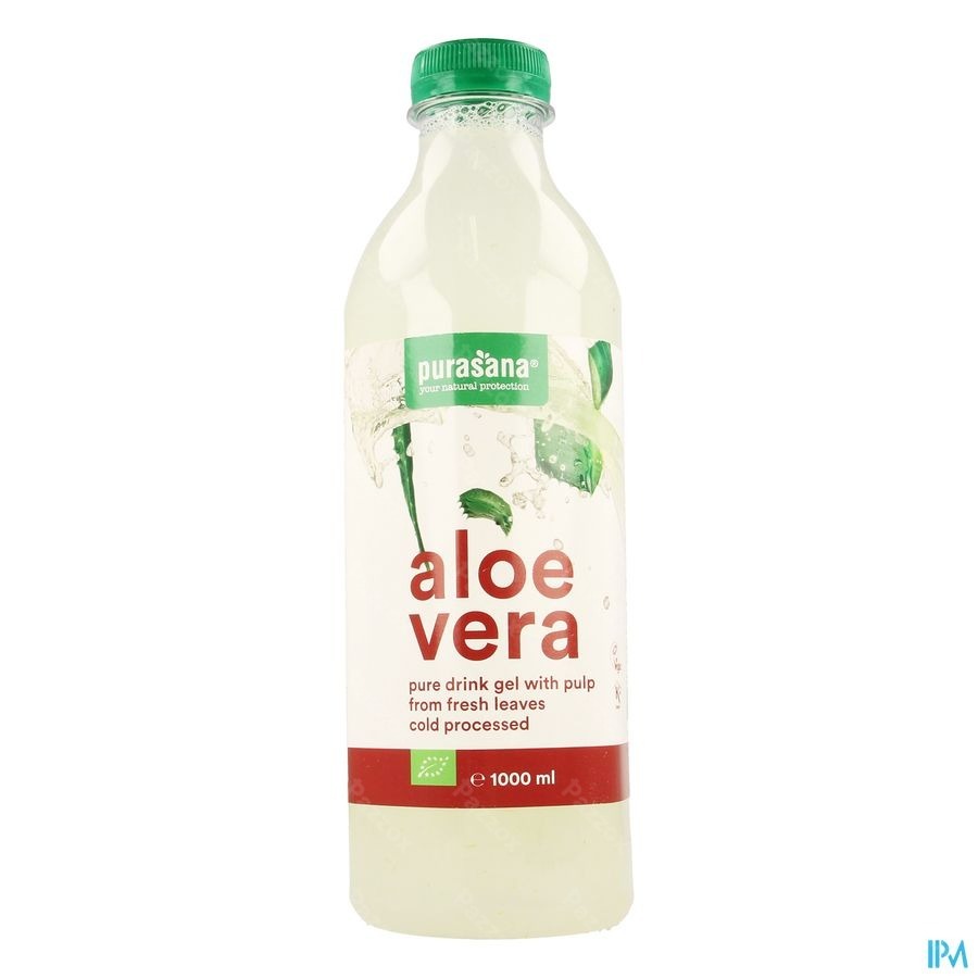 Purasana Vegan Aloe Vera Drink Gel Bio 1l