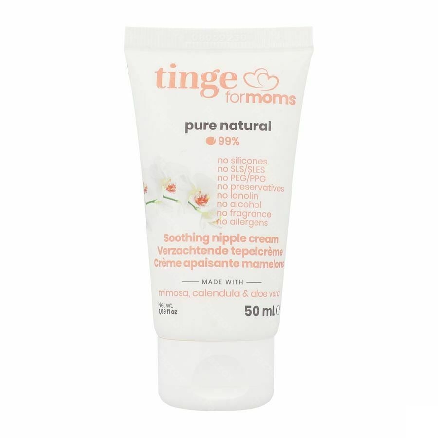 Tinge Tepelcreme Verzachtend Mama 50ml