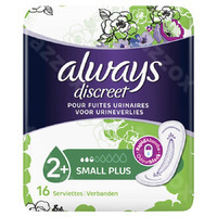 Always Discreet Incontinence Pads Small Plus Spx16